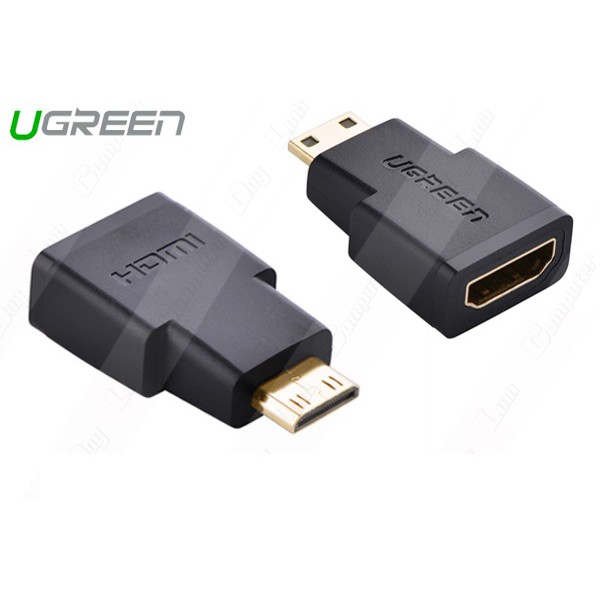 Đầu chuyển mini HDMI to HDMI UGREEN 20101 Chính hãng