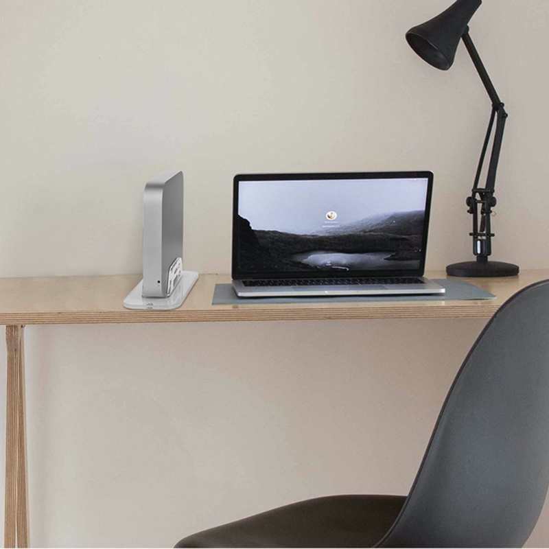 Giá đỡ TV Box gắn tường bằng acrylic chống mòn thích hợp cho Mac Mini