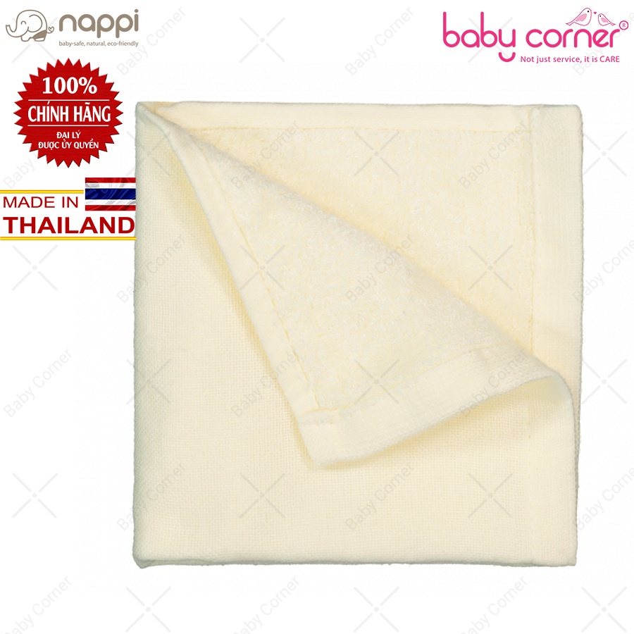 KHĂN MẶT SỢI TRE NAPPI 25X25CM (HỘP 3 KHĂN)