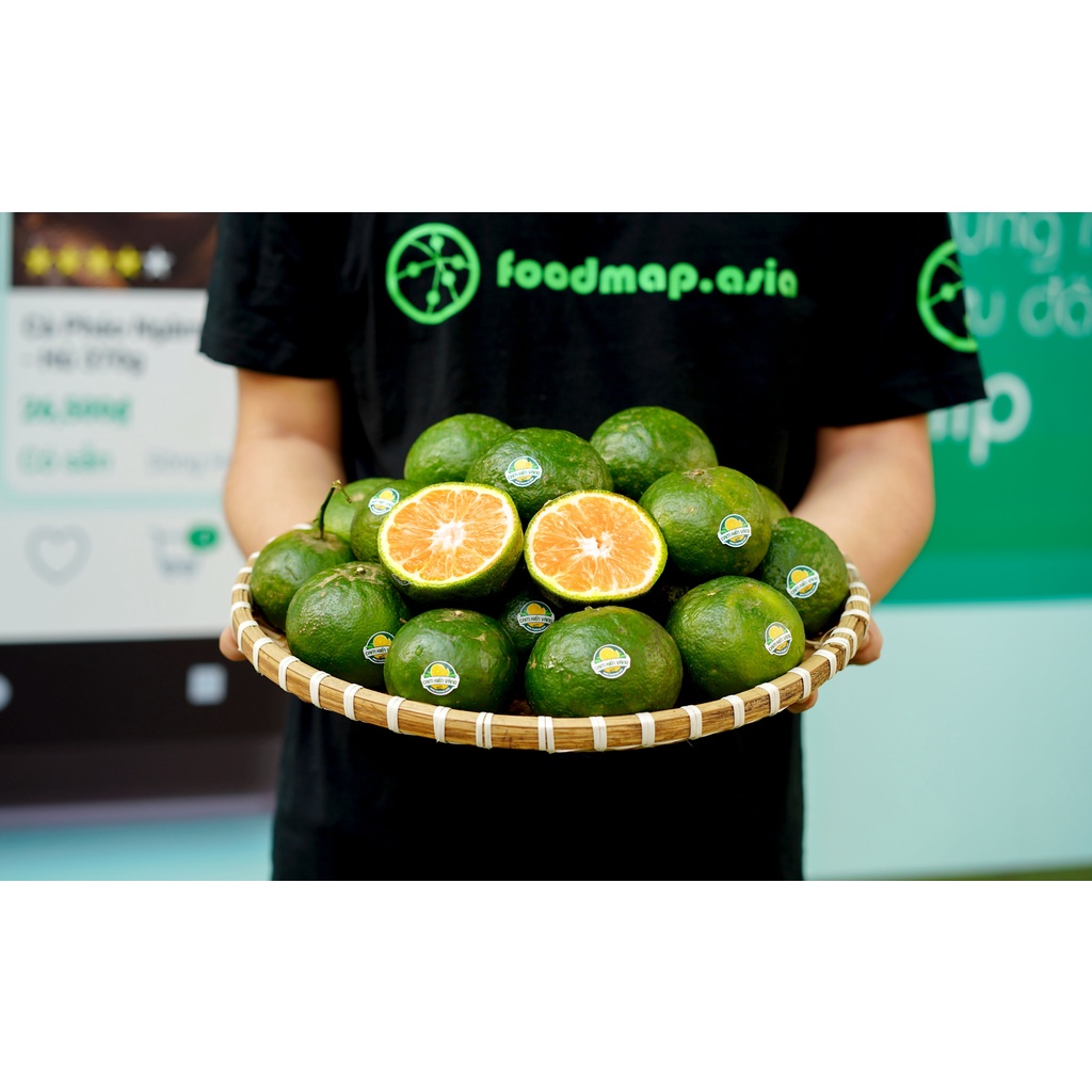 Cam sành Vĩnh Long, Vàng Ngọt nhiều nước size 6-8 trái/kg - FoodMap Fruits