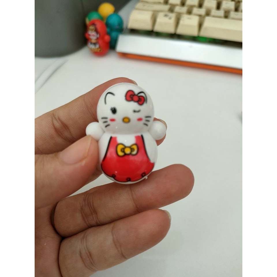 Lật Đật mini Hình Squid Game Và Doaremon Dễ Thương Siêu Đáng Yêu Đồ Chơi Cho Bé