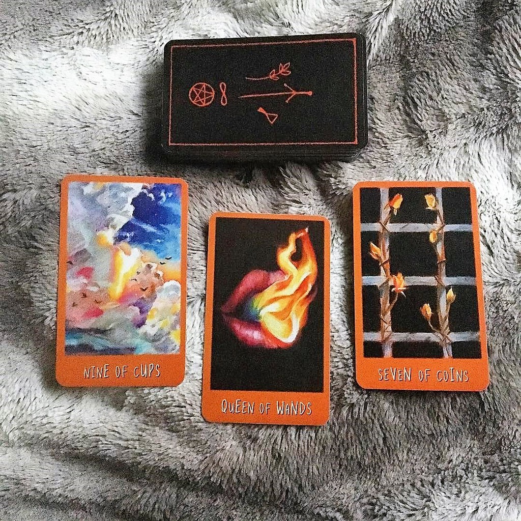 Bộ Bài Raven's Prophecy Tarot (Mystic House Tarot Shop) - Bài Gốc Authentic Chính Hãng 100%