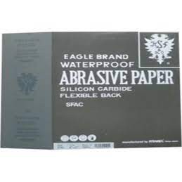 1 tờ giấy nhám Nhật, nhám nước màu đen KOVAX dùng để mài, đánh bóng bề mặt gỗ, sắt, nhựa, kim loại, chà sơn, chà tường