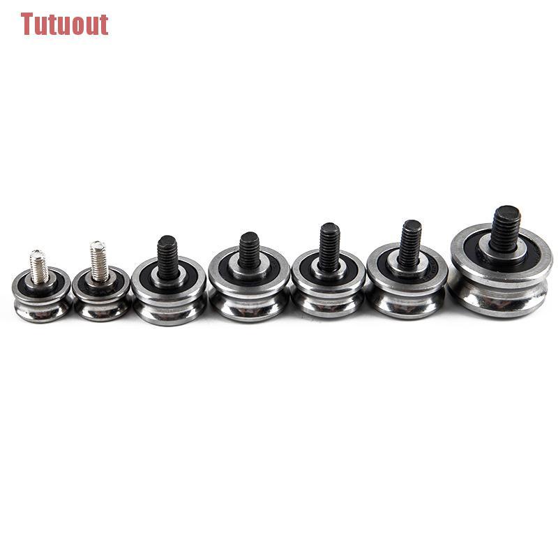 Vòng bi ròng rọc Rọc Sg15 Sg20 Sg25 Sg66 + M5 M6 M8 bằng thép có kèm ốc vít
