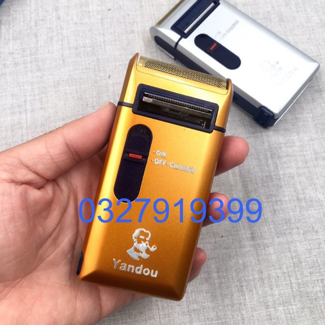 ✅Freeship-tặng lưỡi thay✅ Máy cạo khô YANDOU 301U