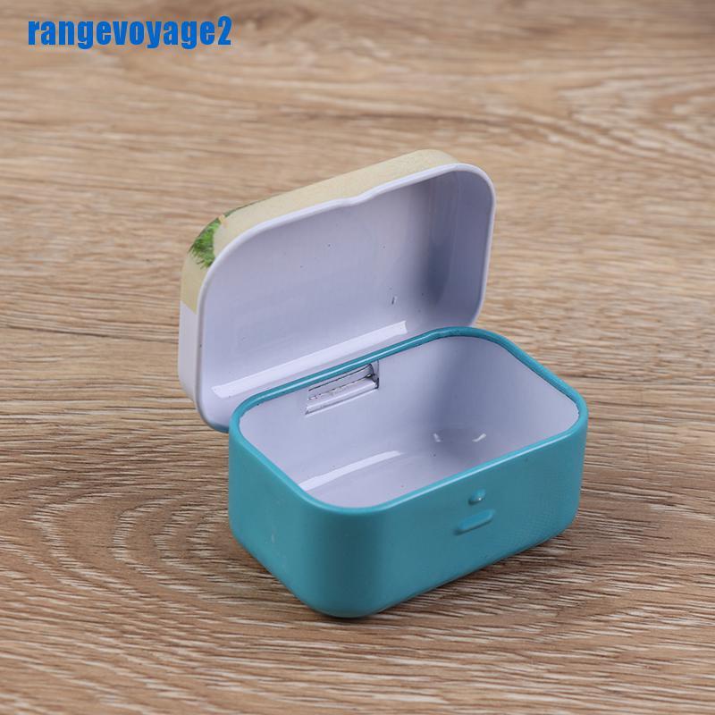 Hộp Thiếc Mini Cho Trang Sức / Nắp Lật
