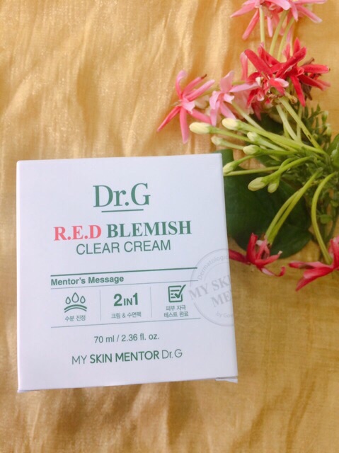 Kem dưỡng ẩm trắng da Dr.G R.E.D Blemish Clear Cream