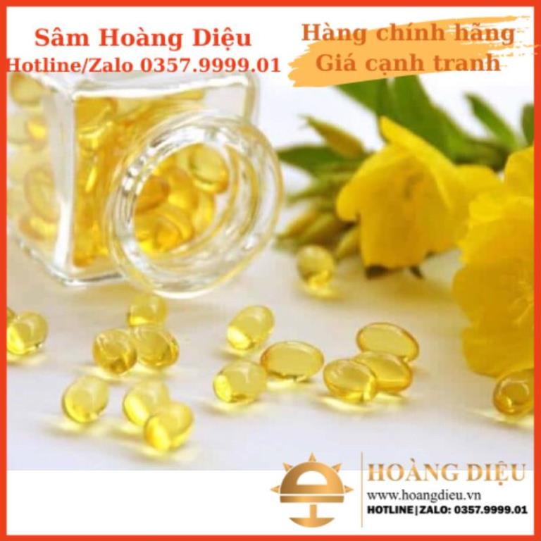 Sâm Hoàng Diệu - Tinh Dầu Hoa Anh Thảo Evening Primrose Oil Hàn Quốc - Hộp 300v x 3g