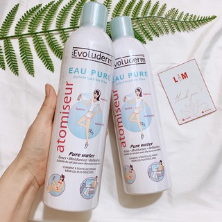 Xịt khoáng Evoluderm Atomiseur Eau Pure 400ml