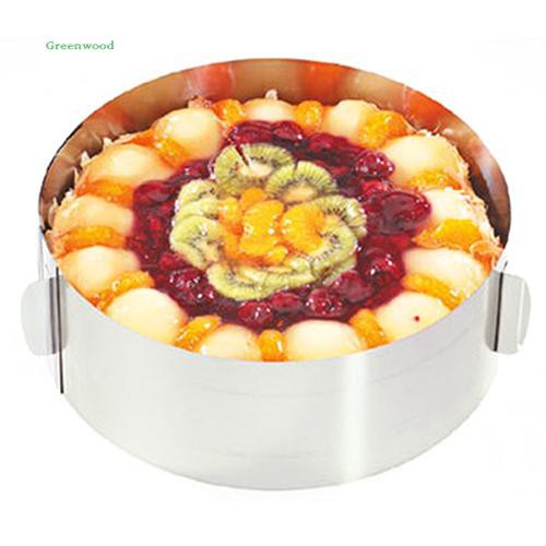 Khuôn tròn làm bằng inox dùng để nướng bánh kích thước 6-12 inch