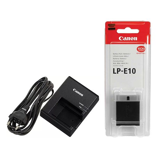 Bộ 01 Pin Canon LP-E10 + 01 Sạc Canon LC-E10C