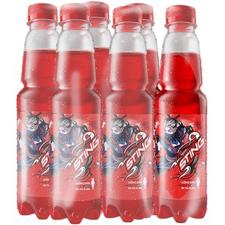 Nước ngọt STING Dâu Hồng Sâm chai mới