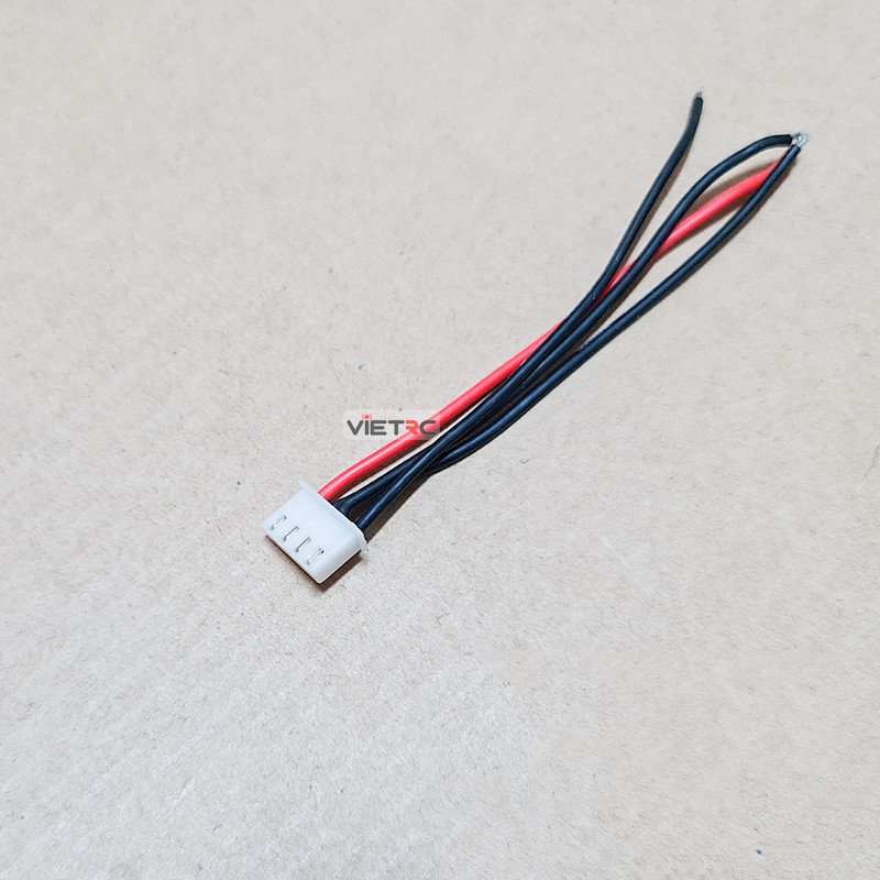 Jack balance  2S / 3S / 4S / 6S / 8S dây silicon 22AWG dài 10cm cho pin tàu, xe, máy bay điều khiển từ xa