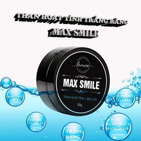 THAN HOẠT TÍNH TRẮNG RĂNG MAX SMILE Khử Mùi Hôi Miệng, Răng Trắng Sáng Tự Nhiên