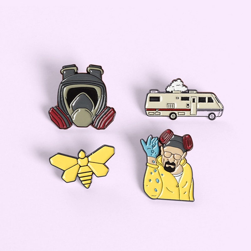 Ghim Cài Áo Kim Loại Tráng Men Hình Phim Breaking Bad Dành Cho Nữ