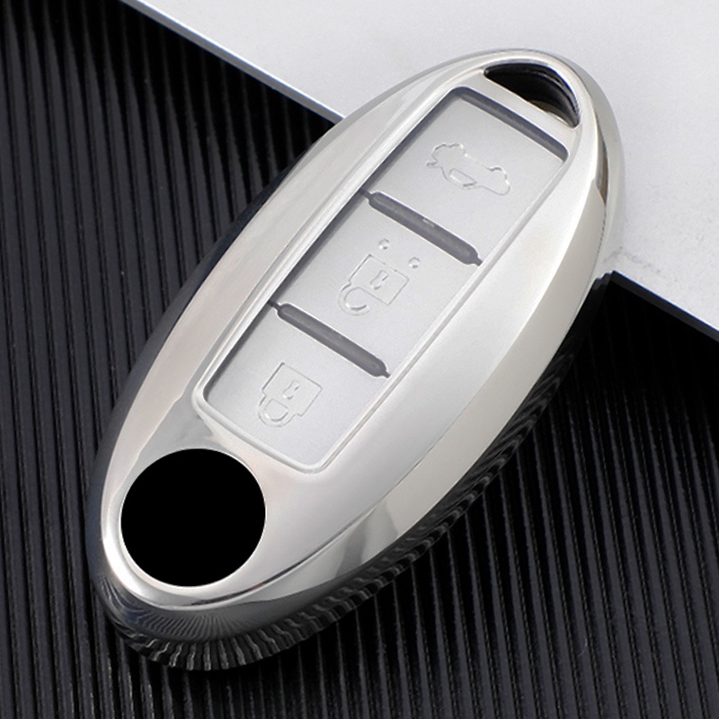Ốp Bảo Vệ Chìa Khóa Xe Hơi Nissan Phản Quang Chất Lượng Cao