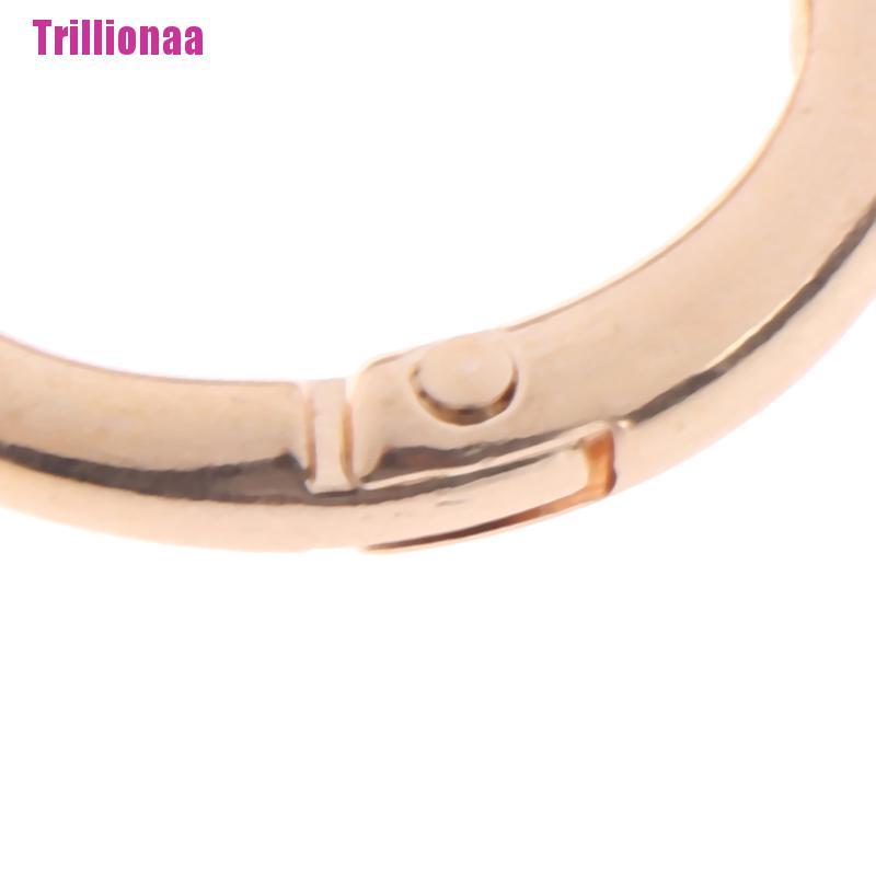 Bộ 2 Móc Khóa Chữ O Bằng Kim Loại Cho Túi Xách / Ví Cầm Tay