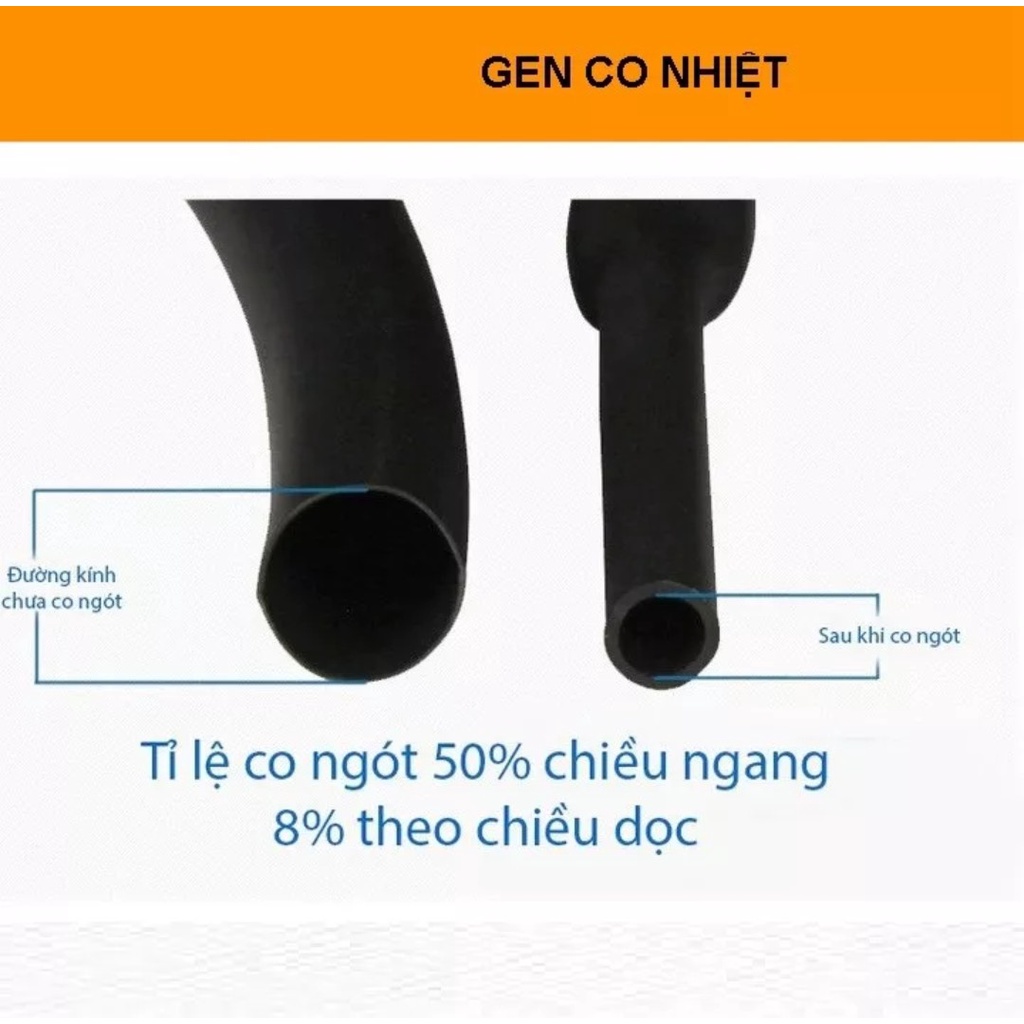 Ống gen co nhiệt cách điện