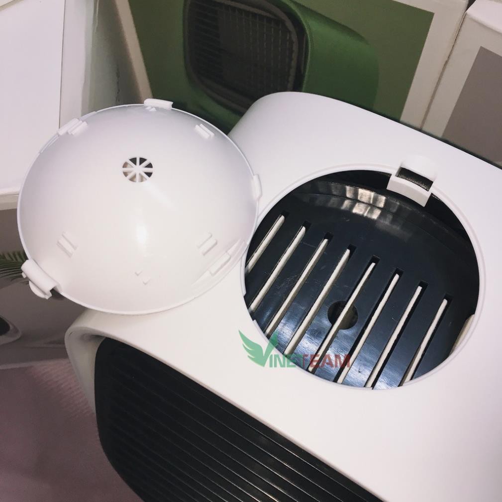 Quạt Điều Hòa Hơi Nước Mini - Điều Hòa Không Khí Để Bàn Làm Việc - Siêu Mát Có led Air Cooler -Mẫu mới nhất 2020 -dc4166