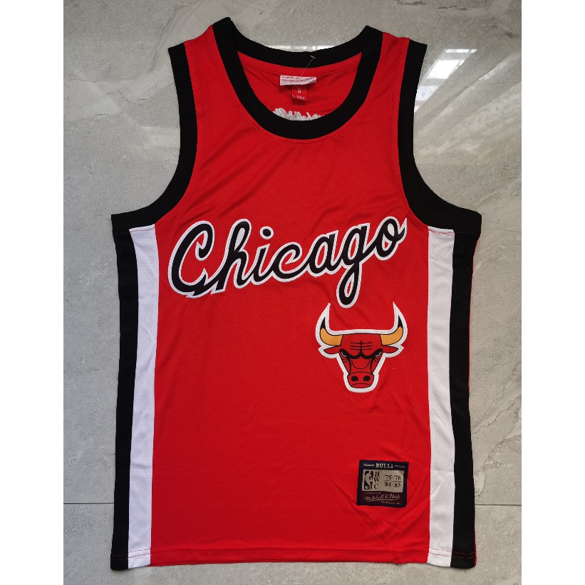 ❤Bùng nổ❤【10 Kiểu】 Áo bóng rổ NBA Chicago Bulls No.23 JORDAN 2021 màu đỏ