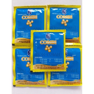 5 gói phân bón lá bổ sung vi lương cấp tốc combi - gói 2.5gr