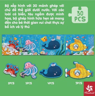 BỘ XẾP HÌNH PINWHEEL DÀI