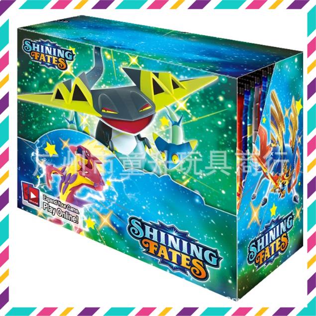 Bộ Thẻ Bài Pokemon, Pikachu, Hộp 360 Thẻ Cao Cấp, Thẻ Bóng Đẹp, Phiên Bản Tiếng Anh Đầy Đủ
