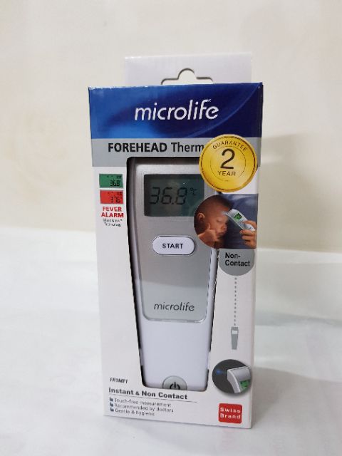 Nhiệt kế hồng ngoại đo trán Microlife FR1MF1 bảo hành 2 năm