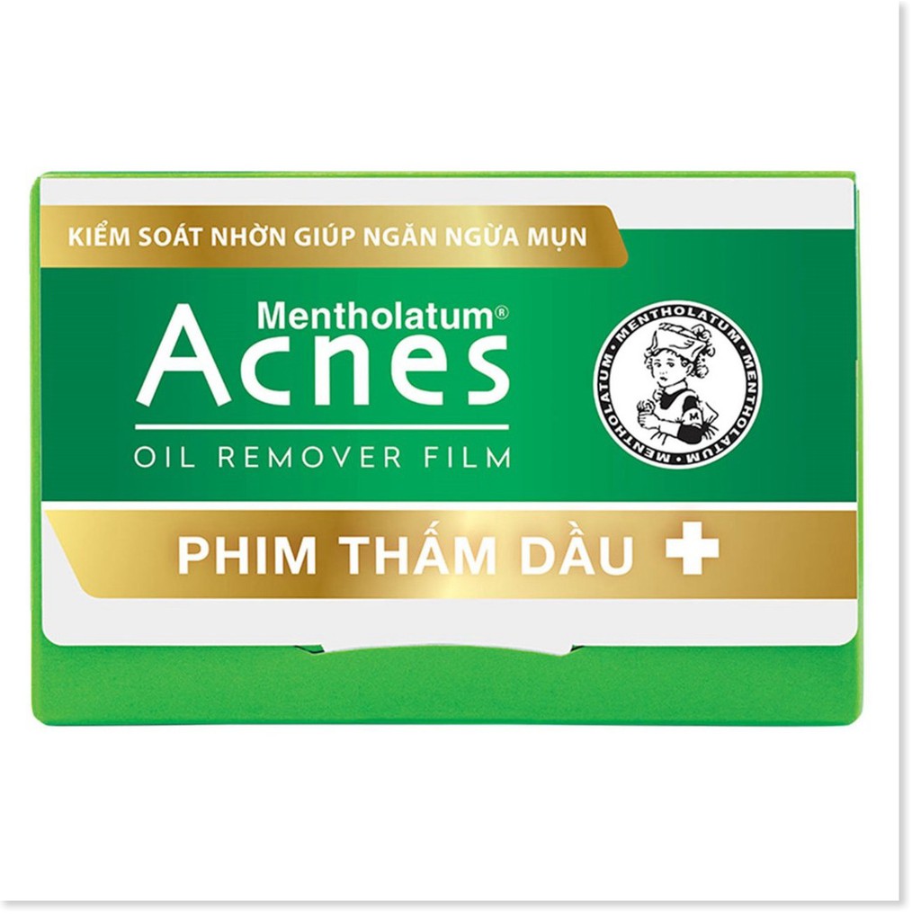 [Mã chiết khấu giảm giá sỉ mỹ phẩm chính hãng] Phim Thấm Dầu Acnes Oil Remover Film 50 Tờ