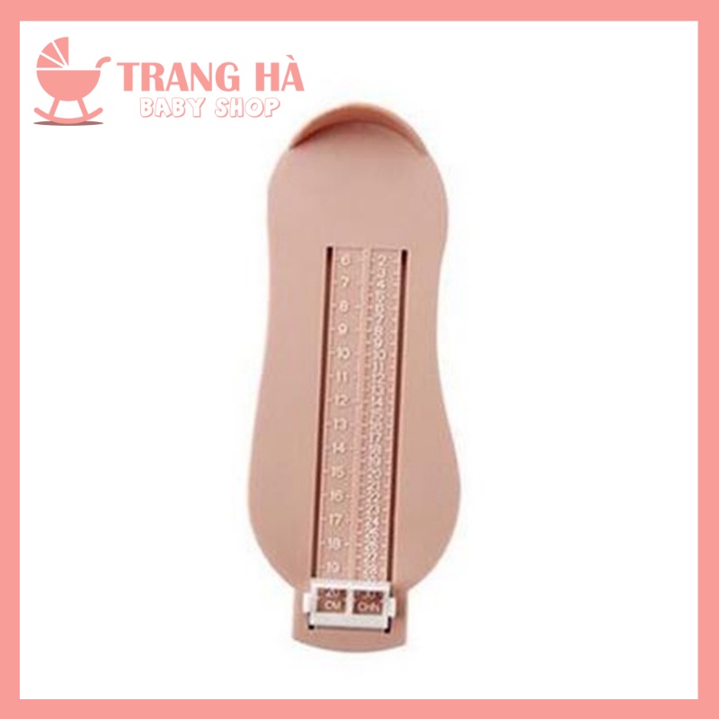 ⚡FreeShip⚡Thước Đo Chiều Dài Bàn Chân Cho Bé 3 Màu Siêu Xinh
