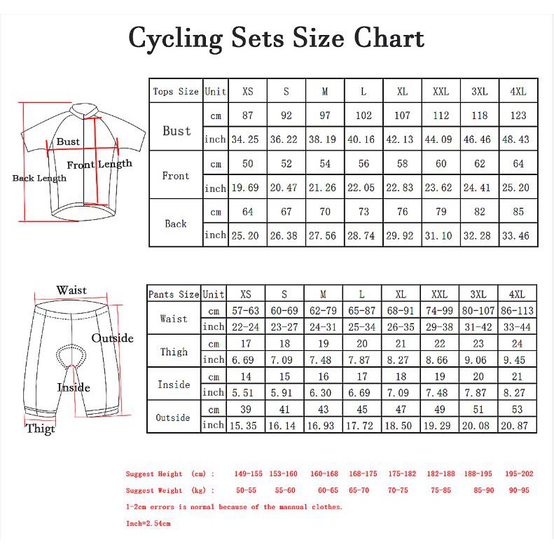 Set Đồ Đua Xe Đạp Ngắn Tay Chất Lượng Cao