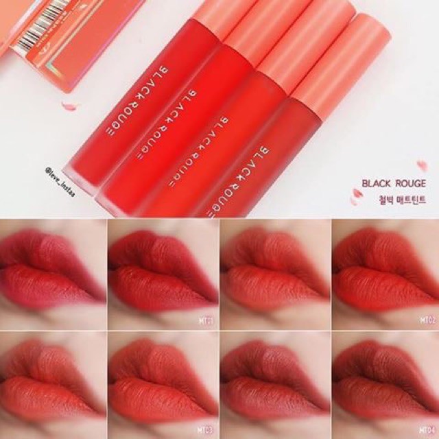 [ SẴN ] Son kem Black Rouge Power Proof Matte Tint TPS | BigBuy360 - bigbuy360.vn