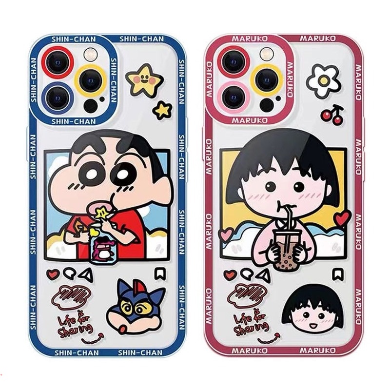Ốp Điện Thoại Silicon Mềm Trong Suốt Chống Sốc Thời Trang Cho Iphone 13 12 11 Pro MAX Mini X XS MAX XR 6 7 8 Plus
