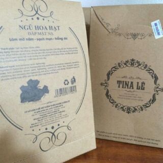 Mặt nạ ngũ hoa hạt Tina Lê
