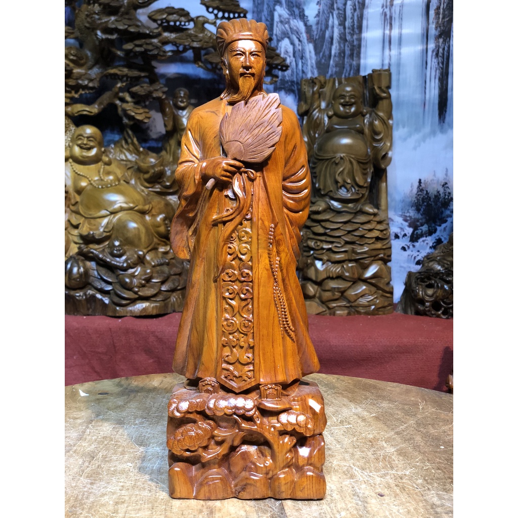 Tượng khổng minh cao 40