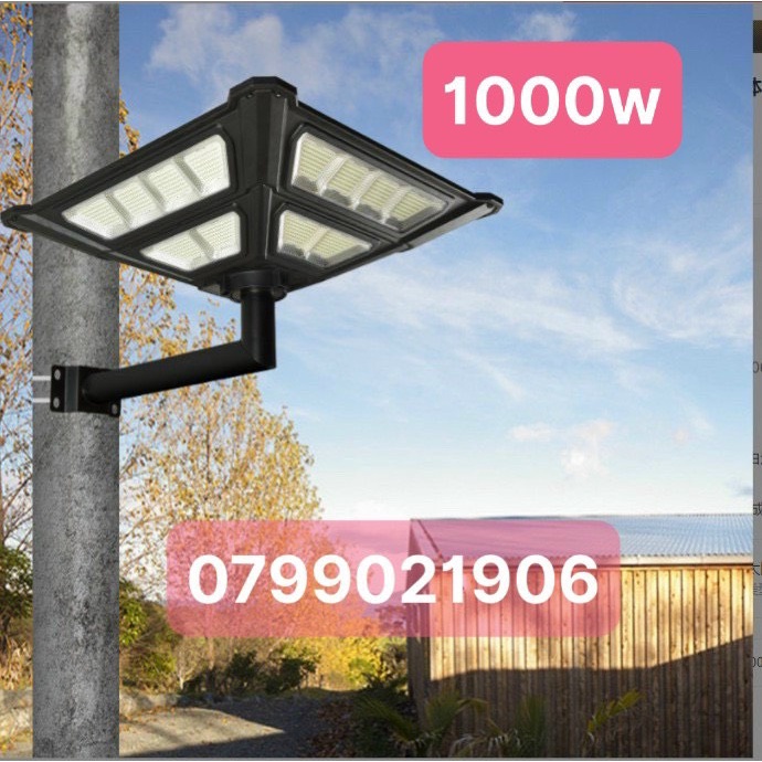Đèn năng lượng mặt trời sân vườn, công viên UFO công suất 1000W siêu sáng chống nước IP67
