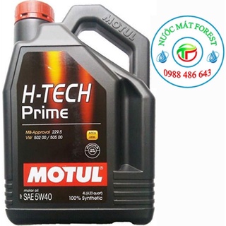 DẦU TỔNG HỢP CAO CẤP DÀNH CHO XE Ô TÔ MOTUL H-TECH Prime 5W40 can 4 lít