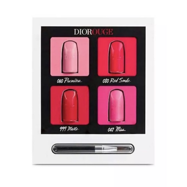 bảng son Dior mẫu thử 4 tông