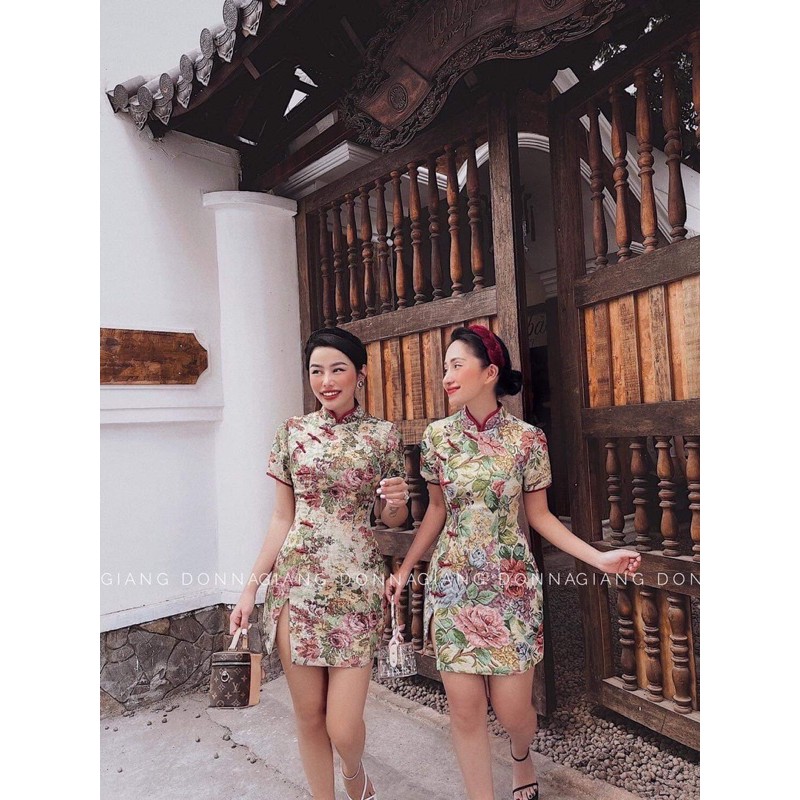 Vải bố hoa vải thô hoa 95k/m