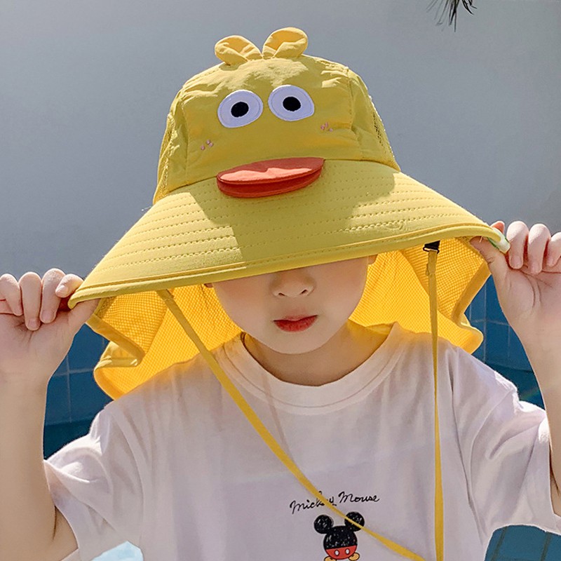 Nón Bucket Rộng Vành Đáng Yêu Cho Bé