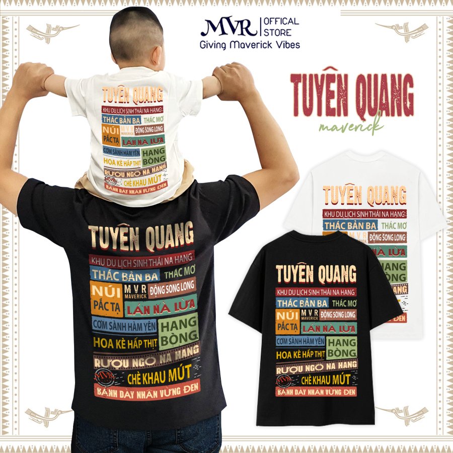 Áo thun Tuyên Quang phông cotton under form unisex rộng tay dài lỡ ao gia đình nhóm lớp genZ fact localbrand MVR BB4196