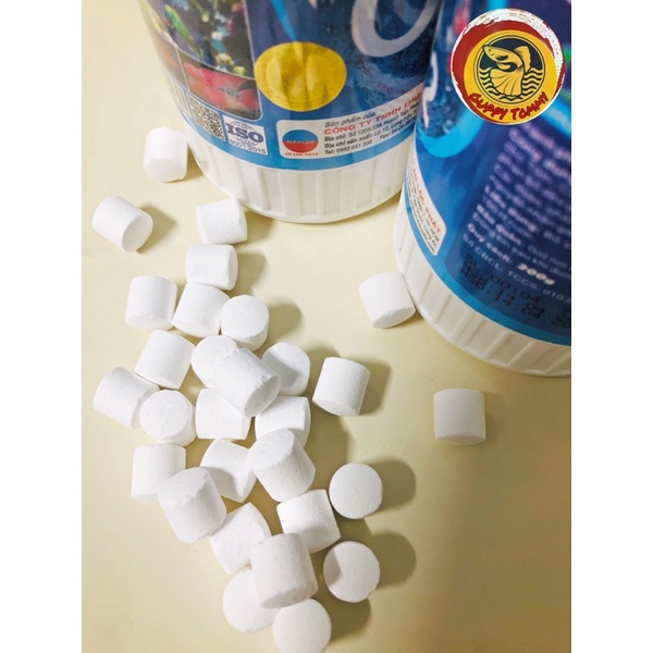 Viên Oxy sủi,cung cấp Oxy nhanh chóng cho tôm, cá