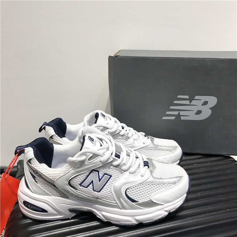 New Balance giày thể thao nữ INS hoang dã nam sinh viên giản dị giày cũ cặp đôi retro giày chạy bộ