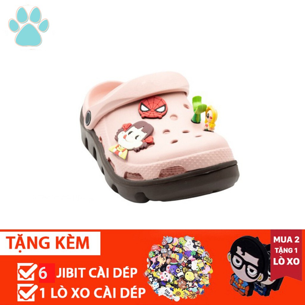 [ Hộp cá sấu + Tặng 6 sticker Sẵn Hàng đẹp nhất Dép Sục đi mưa Sẵn 25 màu Tại Bun Shop | BigBuy360 - bigbuy360.vn
