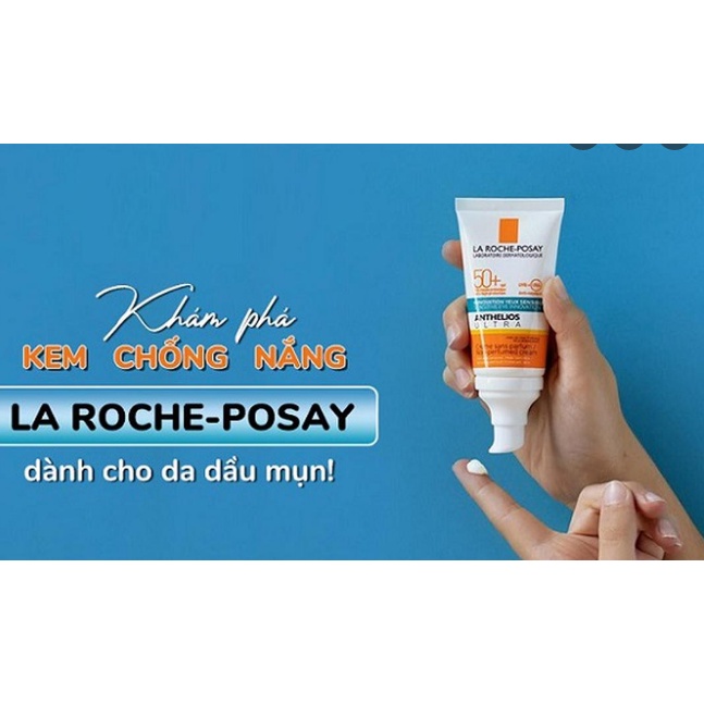 Kem Chống Nắng La Roche Posay Anthelios Dry Touch Gel-Cream SPF50 Cho Da Dầu [Mẫu Mới]