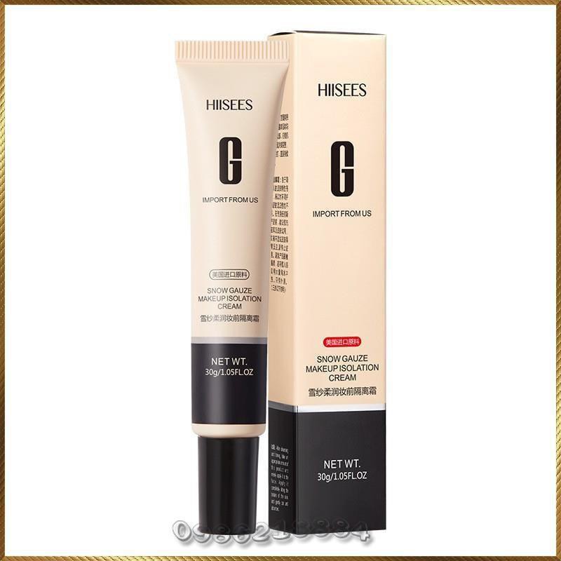 Kem nền che khuyết điểm Hiisees chữ G 30g