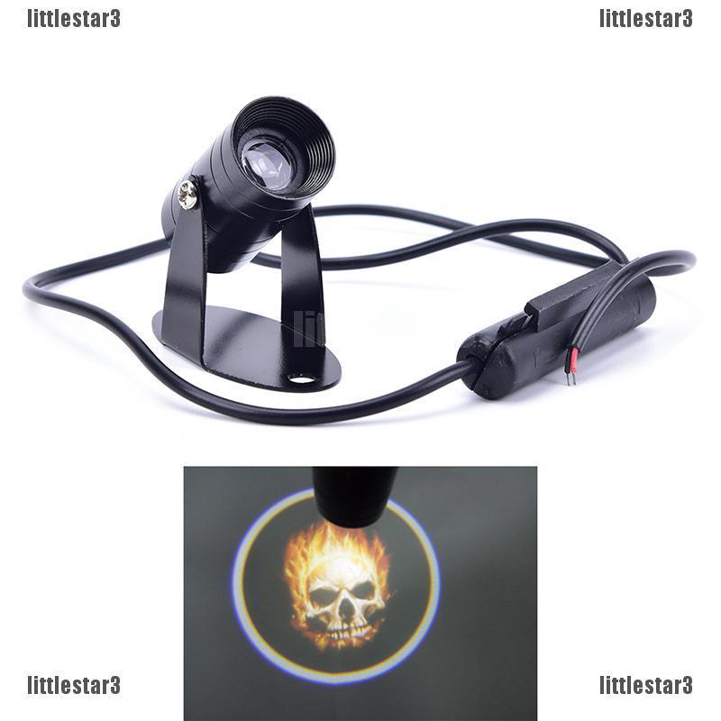 Đèn chiếu logo đầu lâu phổ biến 3D độc đáo