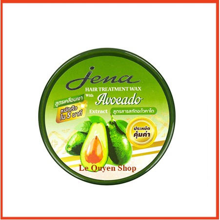 Kem ủ tóc Bơ Jena Avocado Hair Treatment Wax Thái Lan 500ml