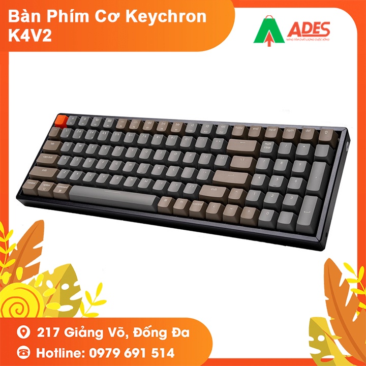 Bàn Phím Cơ Keychron K4V2 - Bảo Hành Chính Hãng 12 Tháng