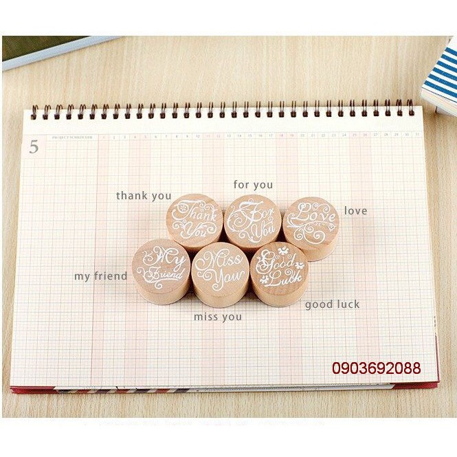 TOP 1 Con dấu hoa văn tròn bằng gỗ tiếng anh CDĐ12 (Round Lace Pattern Stamp)